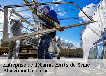 Entreprise de débarras 92 Hauts-de-Seine  Alenzimra Debarras