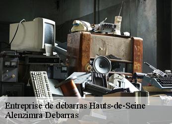 Entreprise de débarras 92 Hauts-de-Seine  Alenzimra Debarras